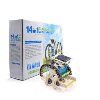 Робот конструктор Solar Robot kit 14 in 1, на солнечной батарее