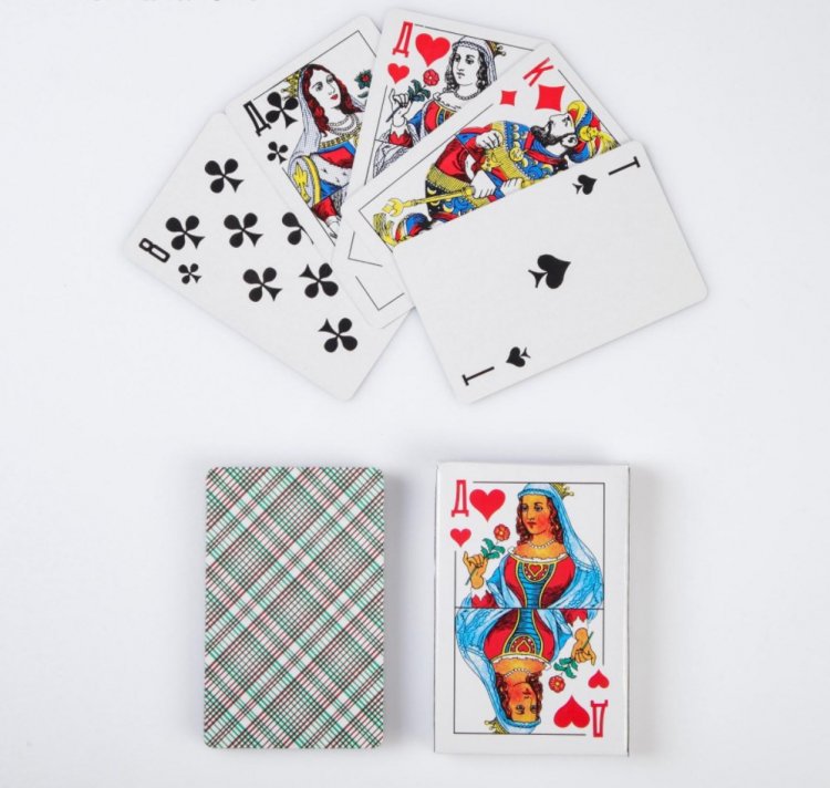 Карты игральные бумажные "Дама", 36 шт, 8,7 x 5,7 см